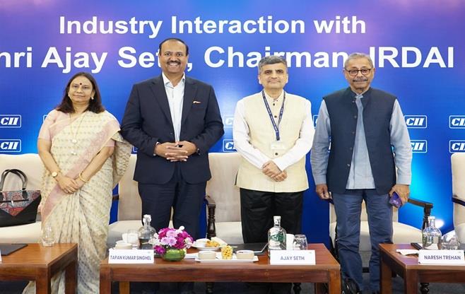 Interaction with Chairman, IRDAI